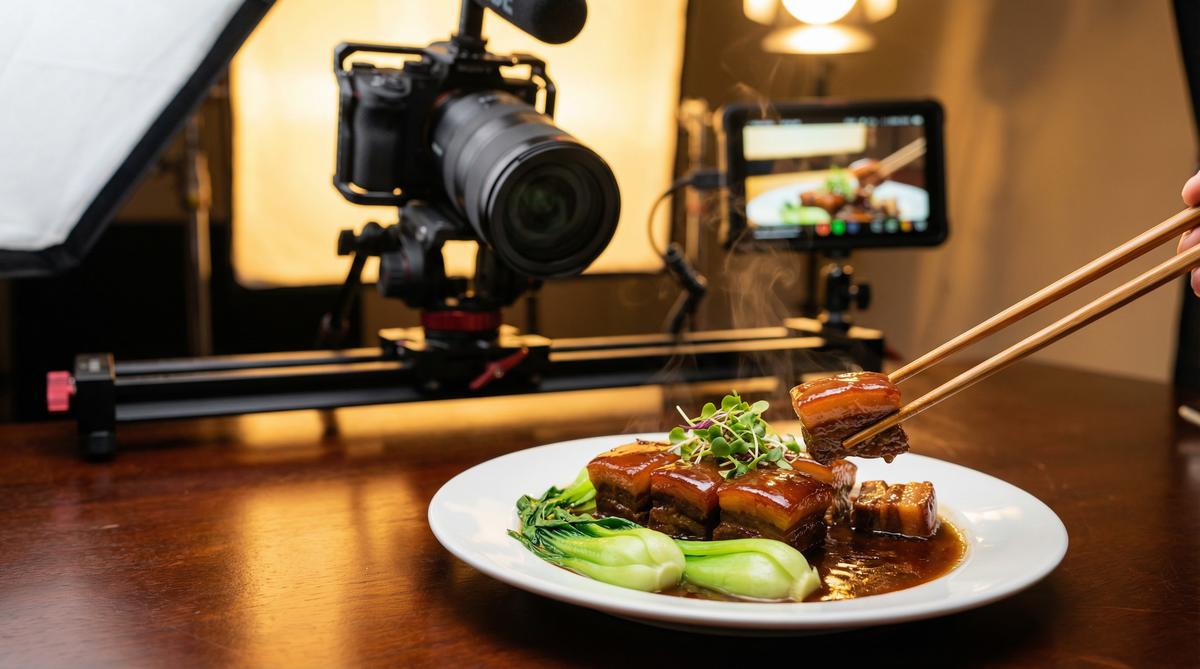 黑丝精选美食视频